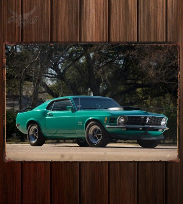 Металлическая табличка Mustang Boss 429 449